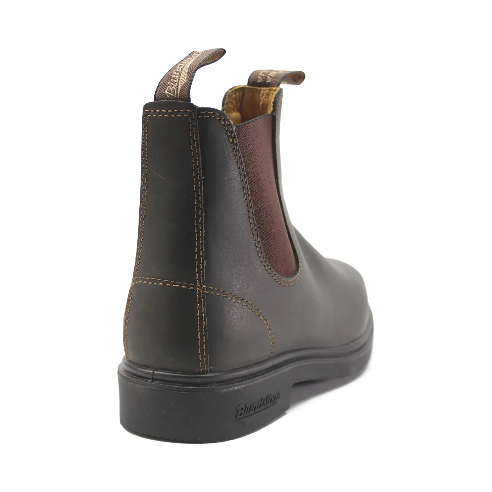 067 Water-Resistant Leather Unisex Chelsea Boots