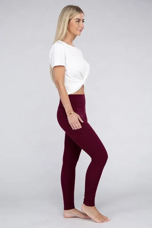 Active Leggings Featuring Concealed Pockets