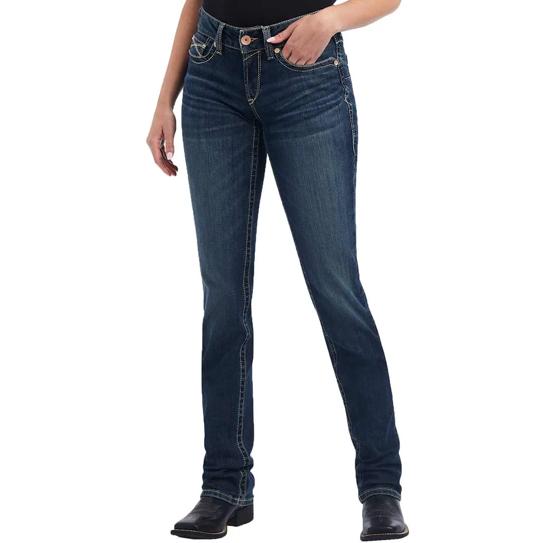 Ariat Women's R.E.A.L. Freesia Straight Leg Jeans