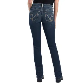 Ariat Women's R.E.A.L. Freesia Straight Leg Jeans