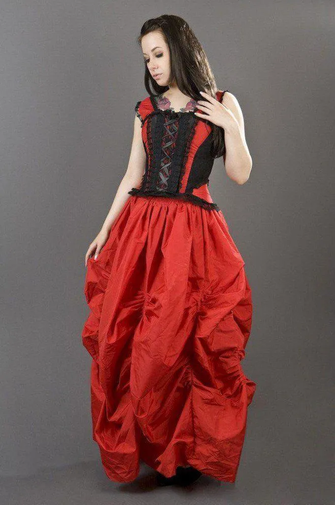 Ballgown Victorian Maxi Skirt In Taffeta