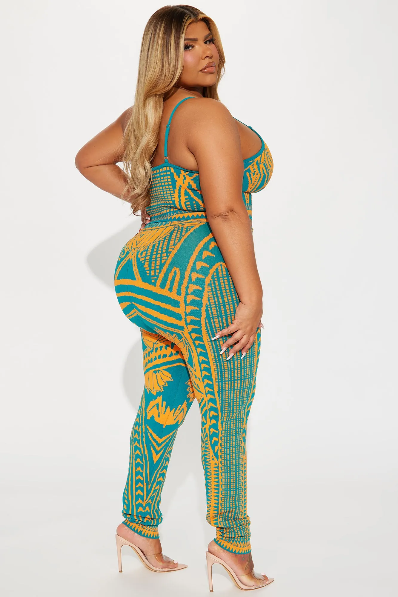 Best One Here Legging Set - Teal/combo