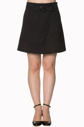 Black Mini Skirt - 2168