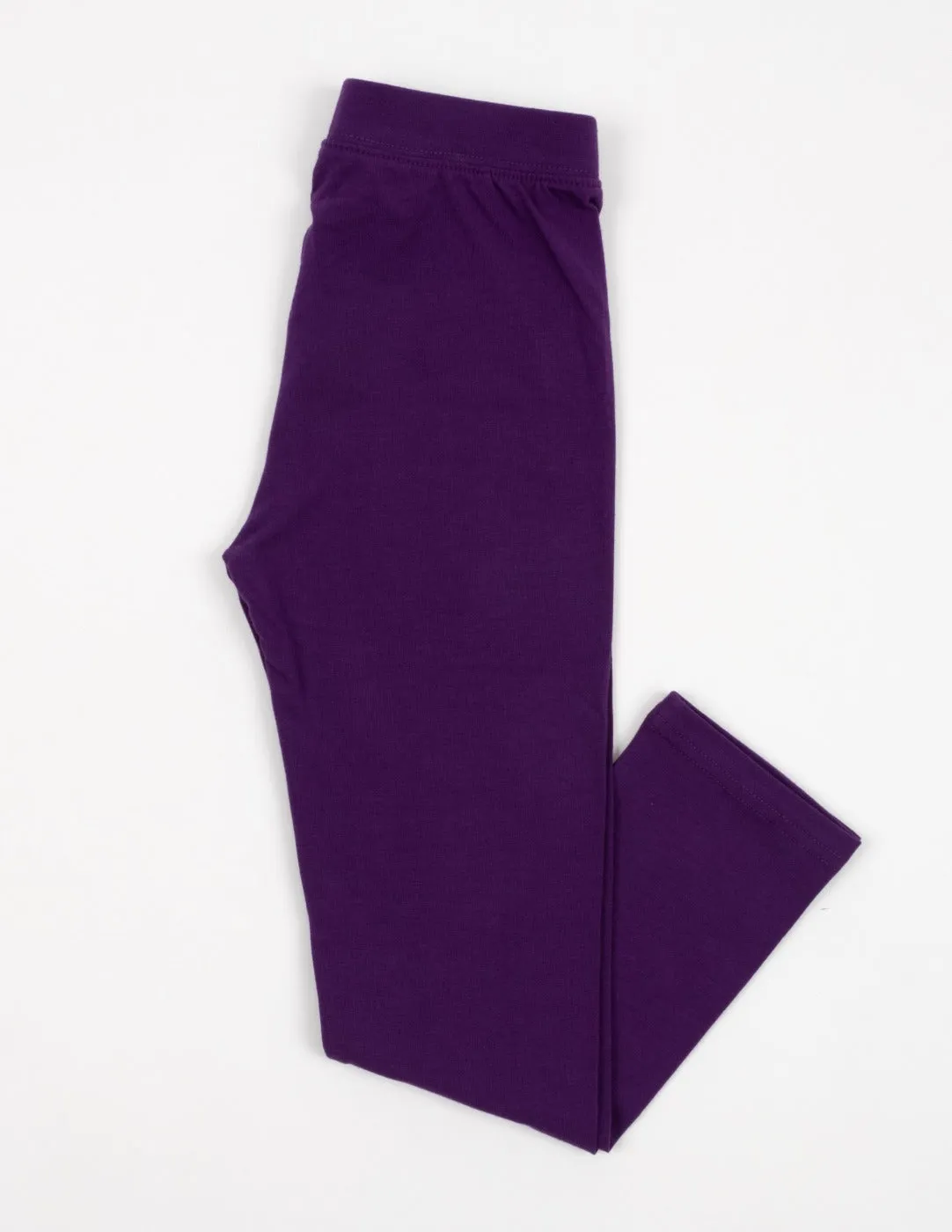 Cotton Boho Solid Color Spandex Leggings