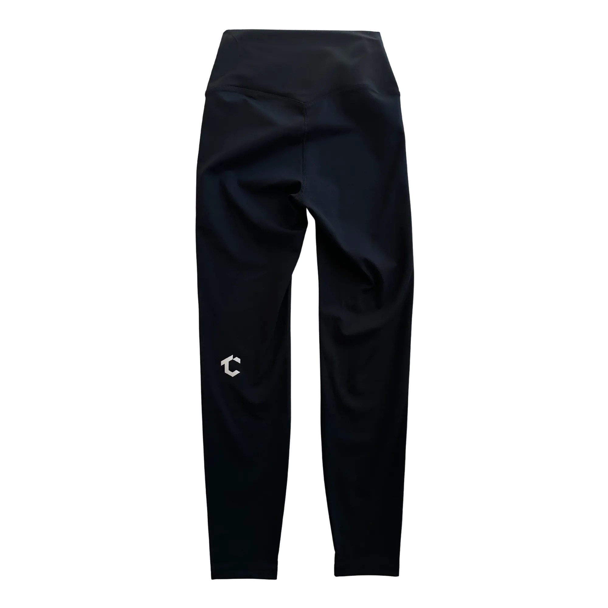 'CT' Calf Logo Leggings - Black