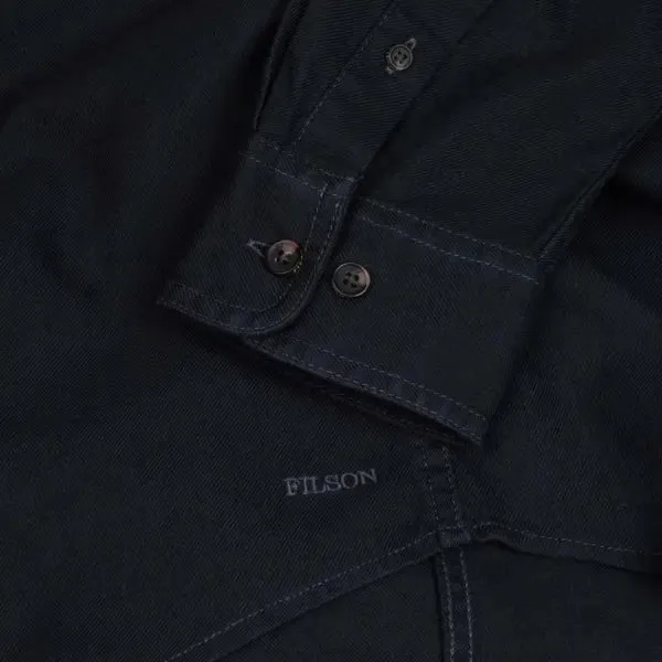 Filson Lightweight Alaskan Guide Shirt Midnight Navy