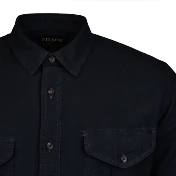 Filson Lightweight Alaskan Guide Shirt Midnight Navy