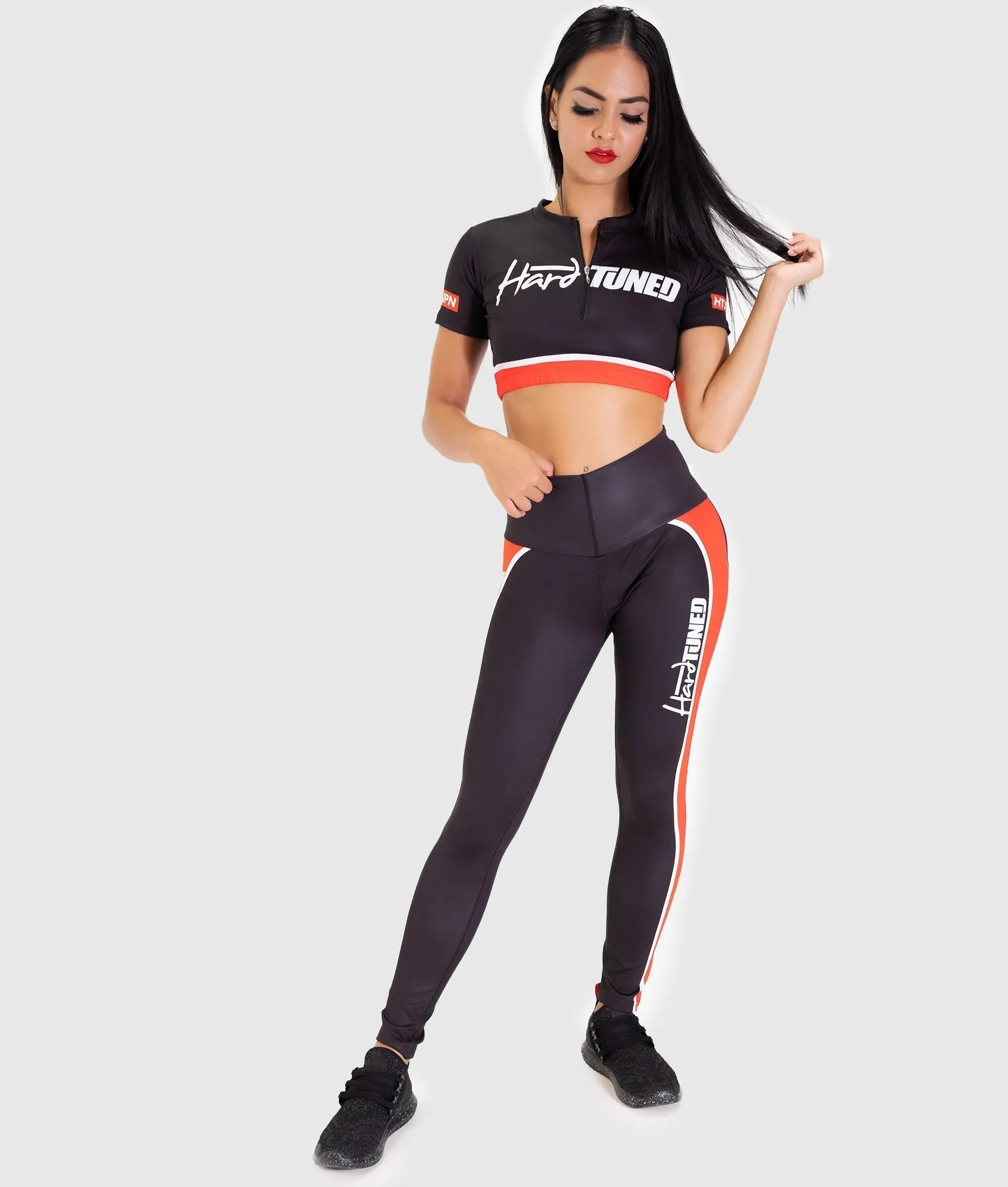 Hardtuned Promogirl Leggings - Red