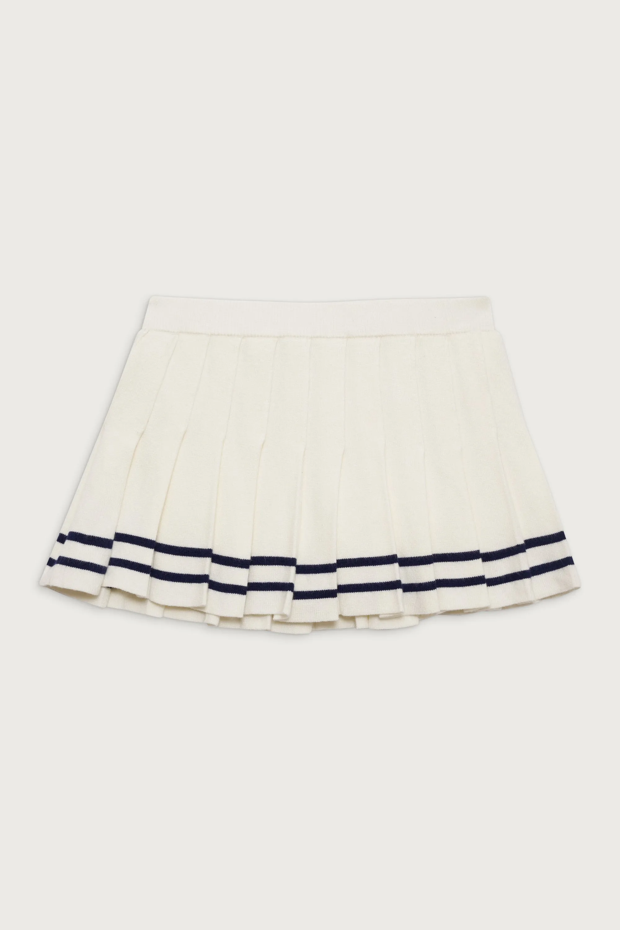 Honeymoon Knit Pleated Skort - Sugar