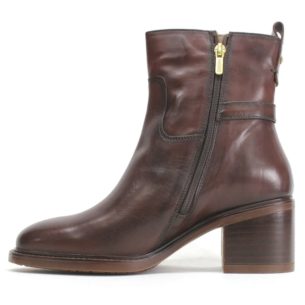 Huesca Leather Women's Heeled Boots