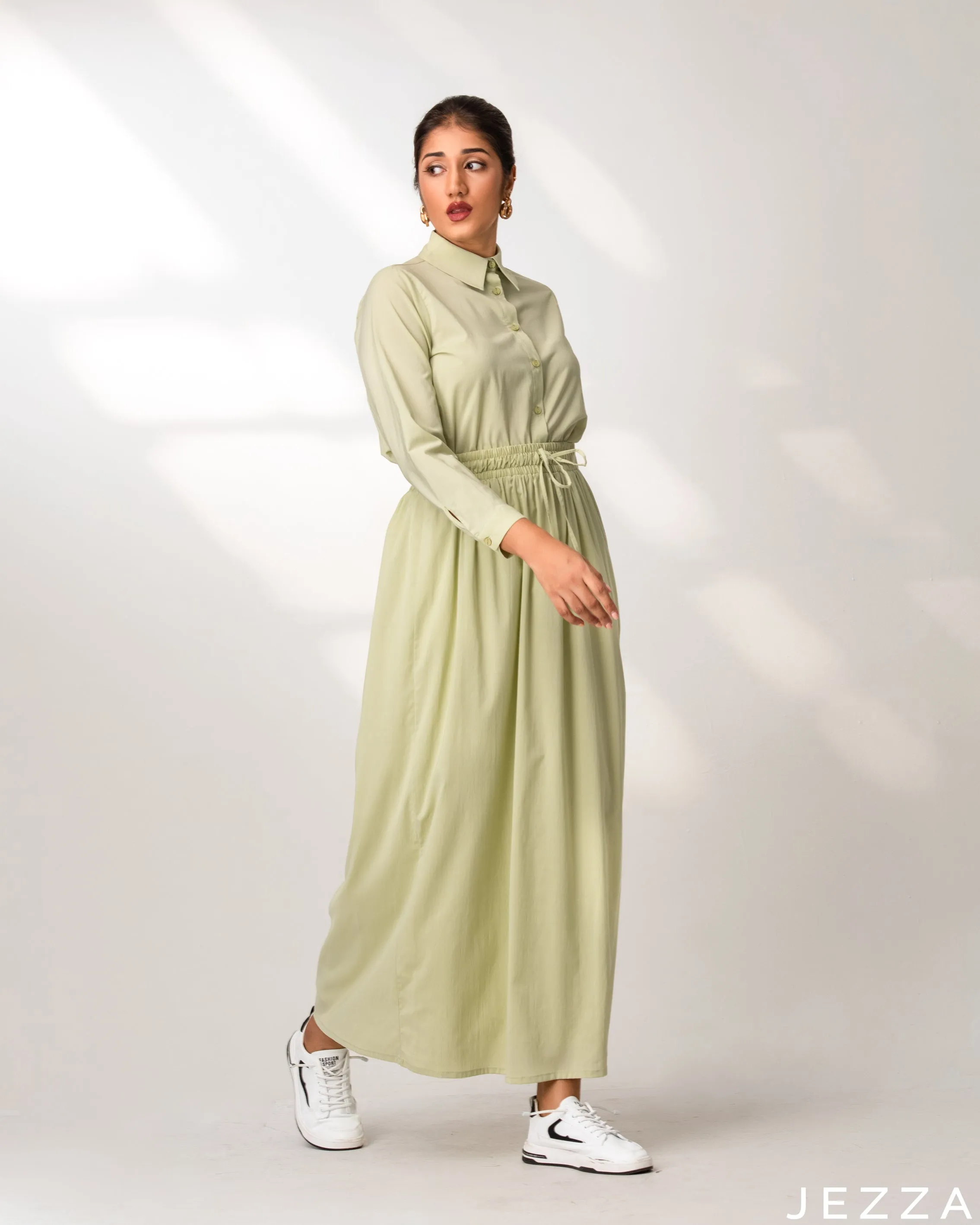 JEZZA Women's Matching Modest Top & Skirt Set 49621/49611