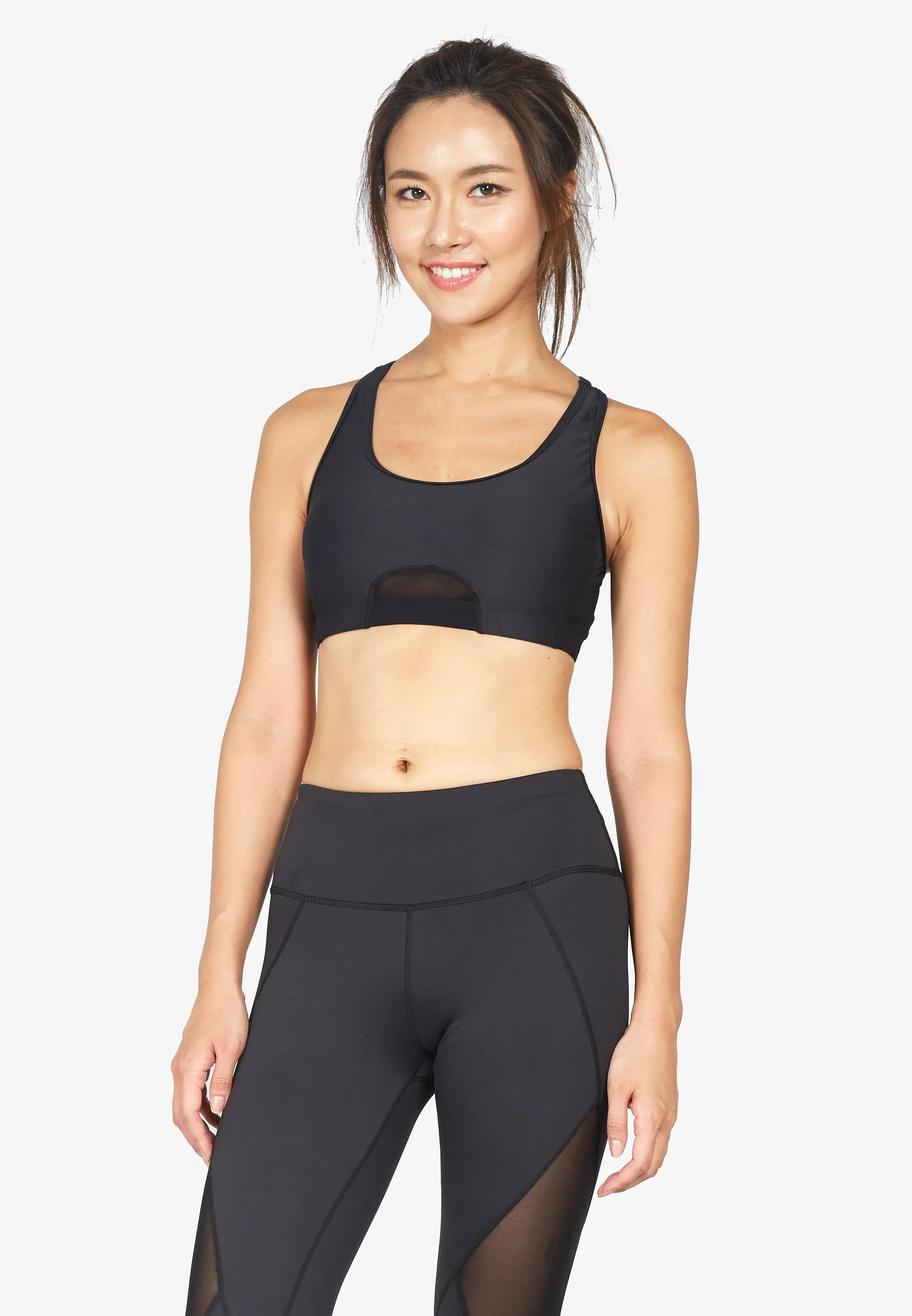 Knockout Racerback Crop Top (Variety) (Athleiswim) (XS-XL)