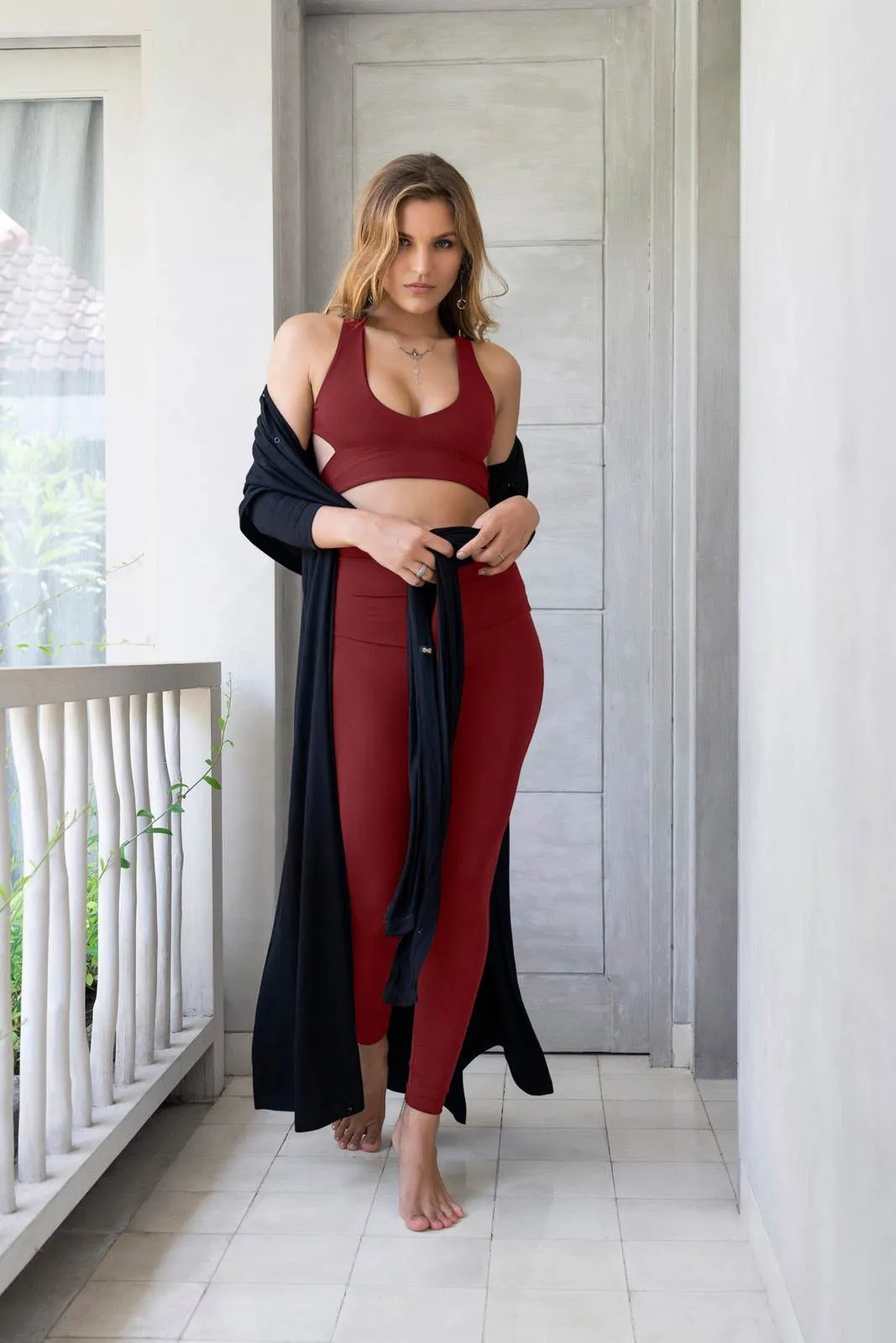 Lima Leggings - Vino