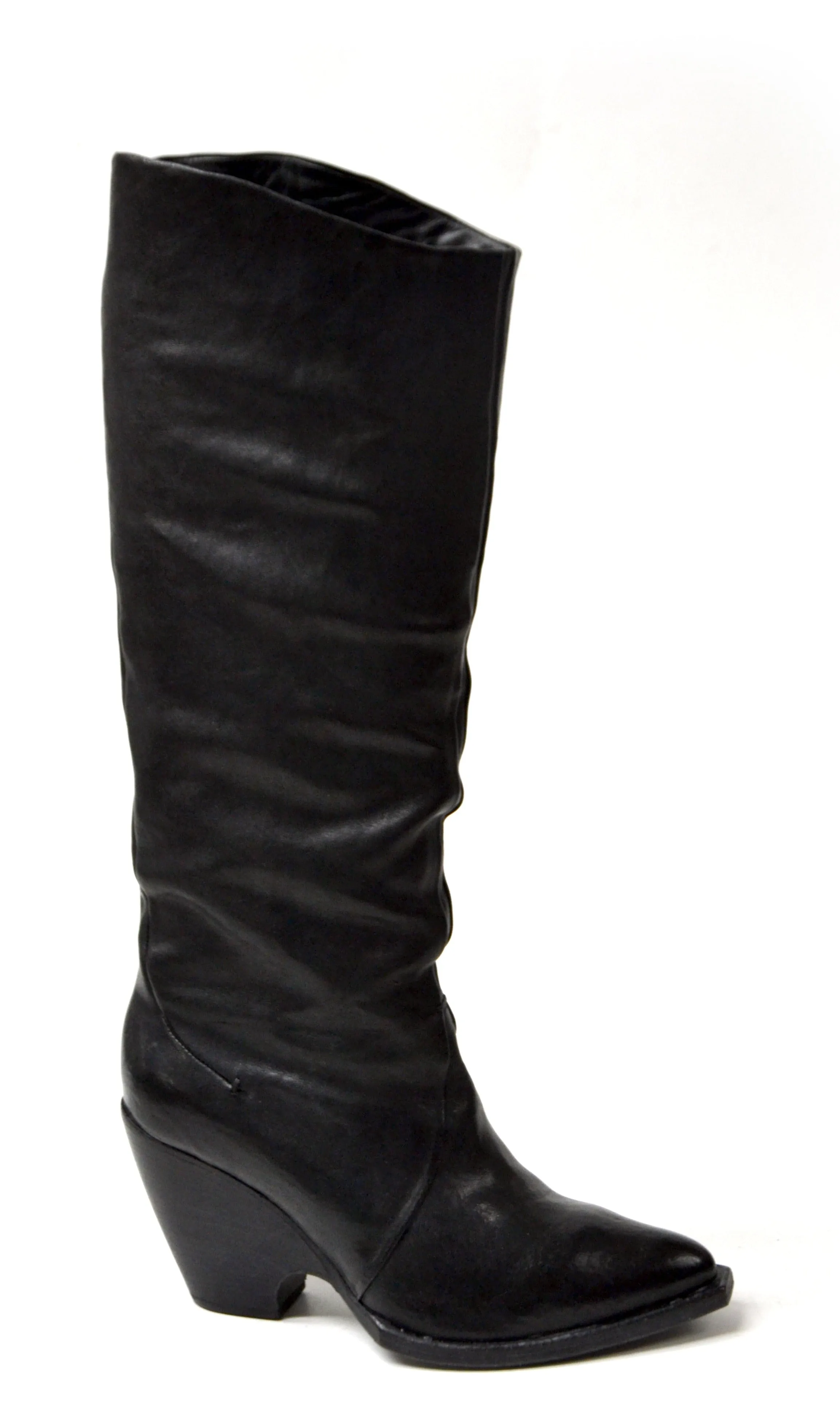 MEREDITH HIGH  BLACK BOOTS