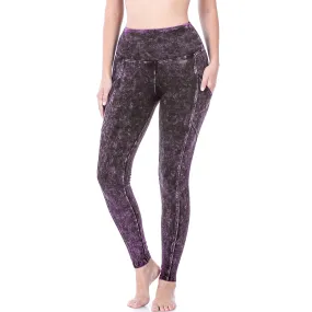 Mineral Wash Leggings w/Pockets