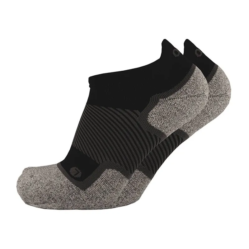 OS1st WP4  WIDE Wellness Performance No Show Socks - Black