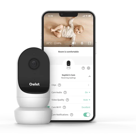 Owlet Monitor Duo (Smart Sock 3   Cam 2) - Mint