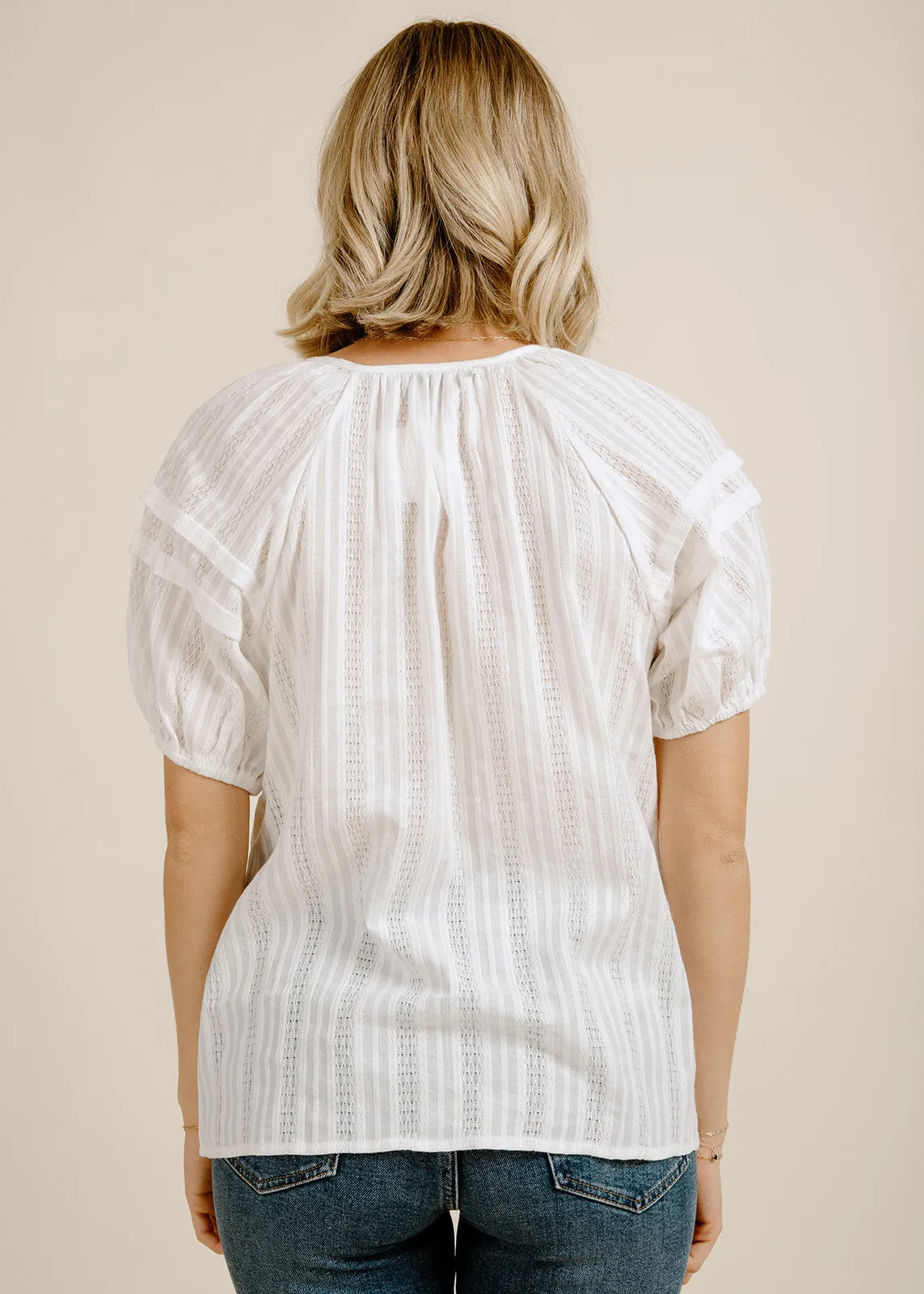 Oxley Top - White