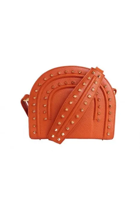 Papaya Orange Thalia Cross Bag