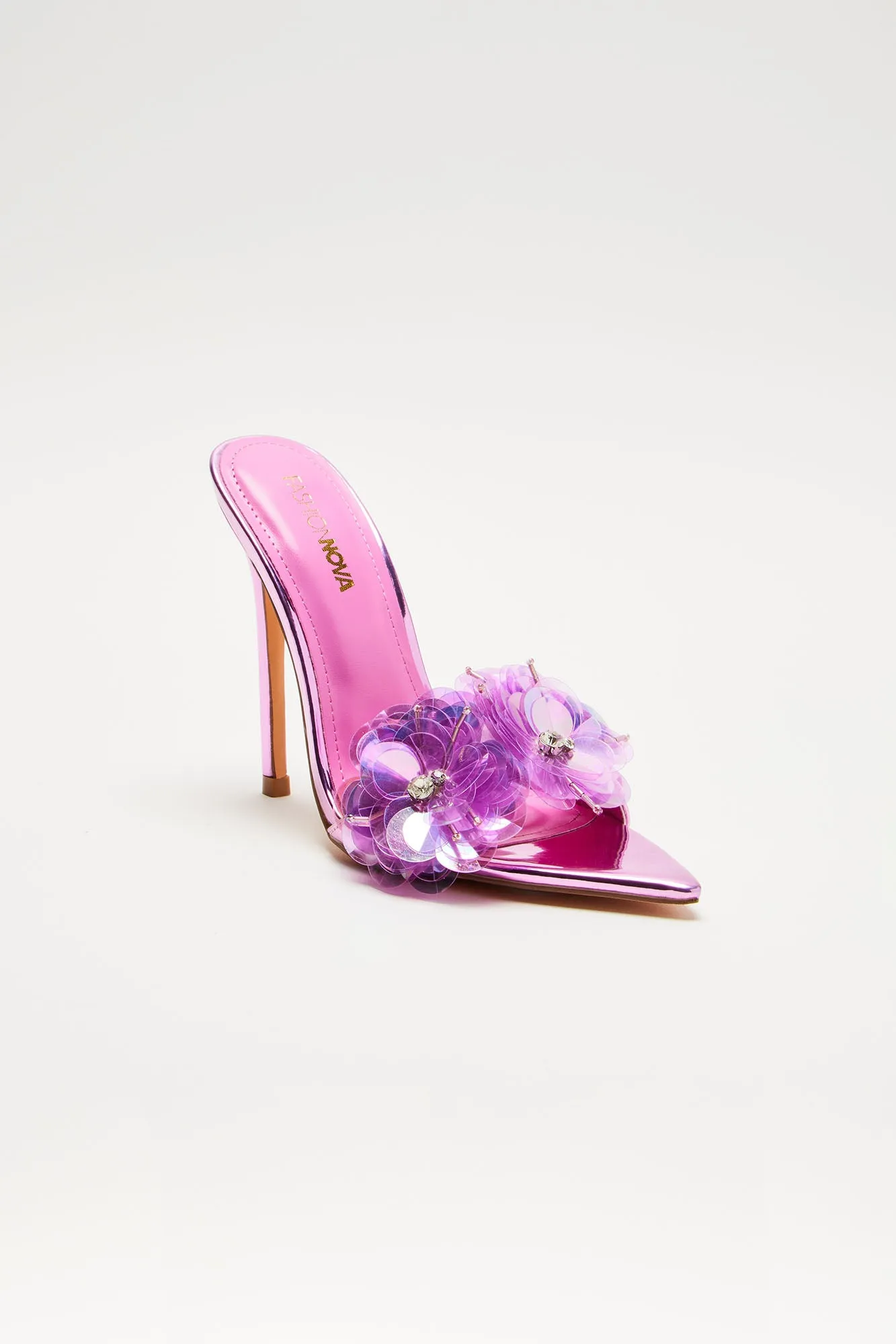 Petal Power Mules - Purple