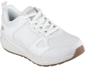 Skechers 117268 Bobs Sparrow 2.0 Retro Clean Womens Lace Up Trainer