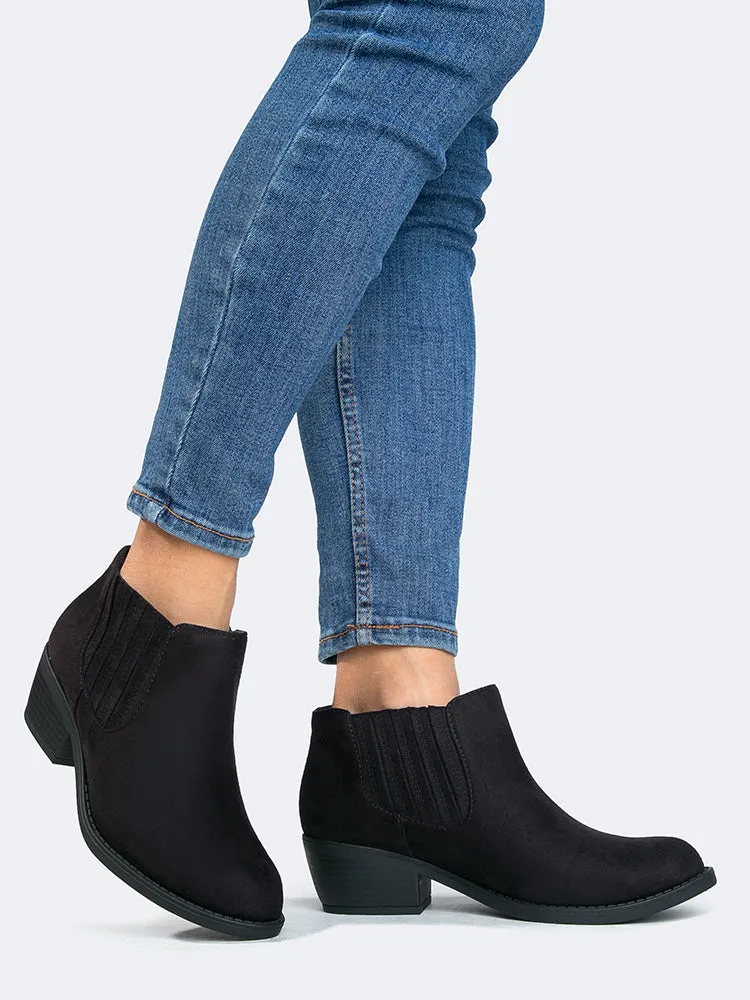 Slip On Ankle Booties