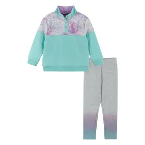 Tie Dye Colorblock Legging Set