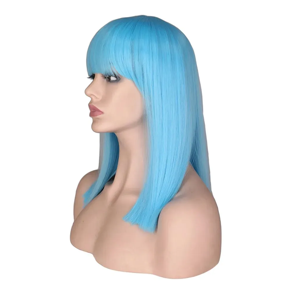 Wig Queen Pauline (Sky blue)