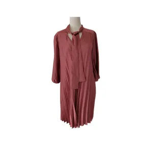 ZARA Dusty Pink Pleated Long Tunic | Pre Loved |