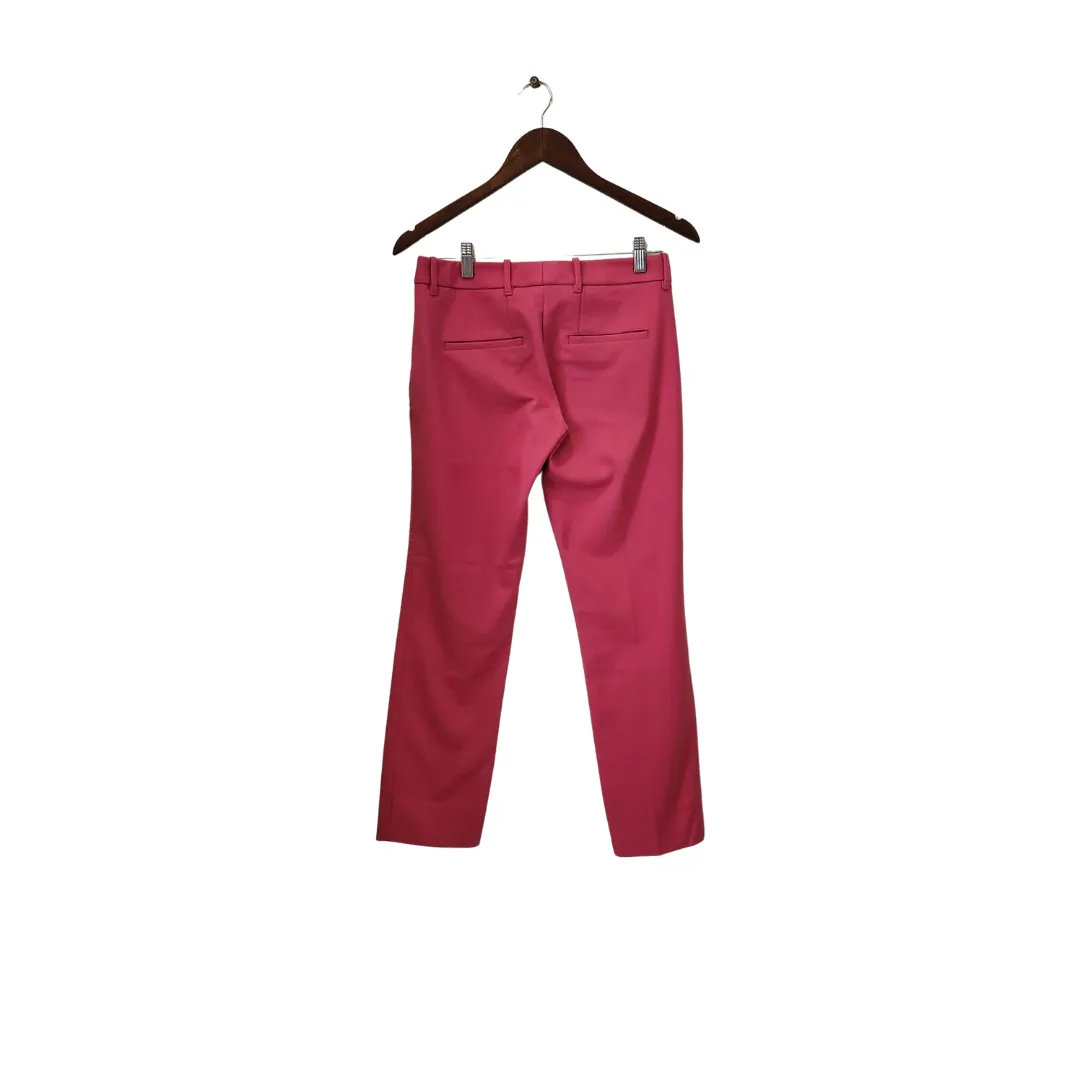 ZARA Hot Pink Straight Leg Pants | Pre Loved |