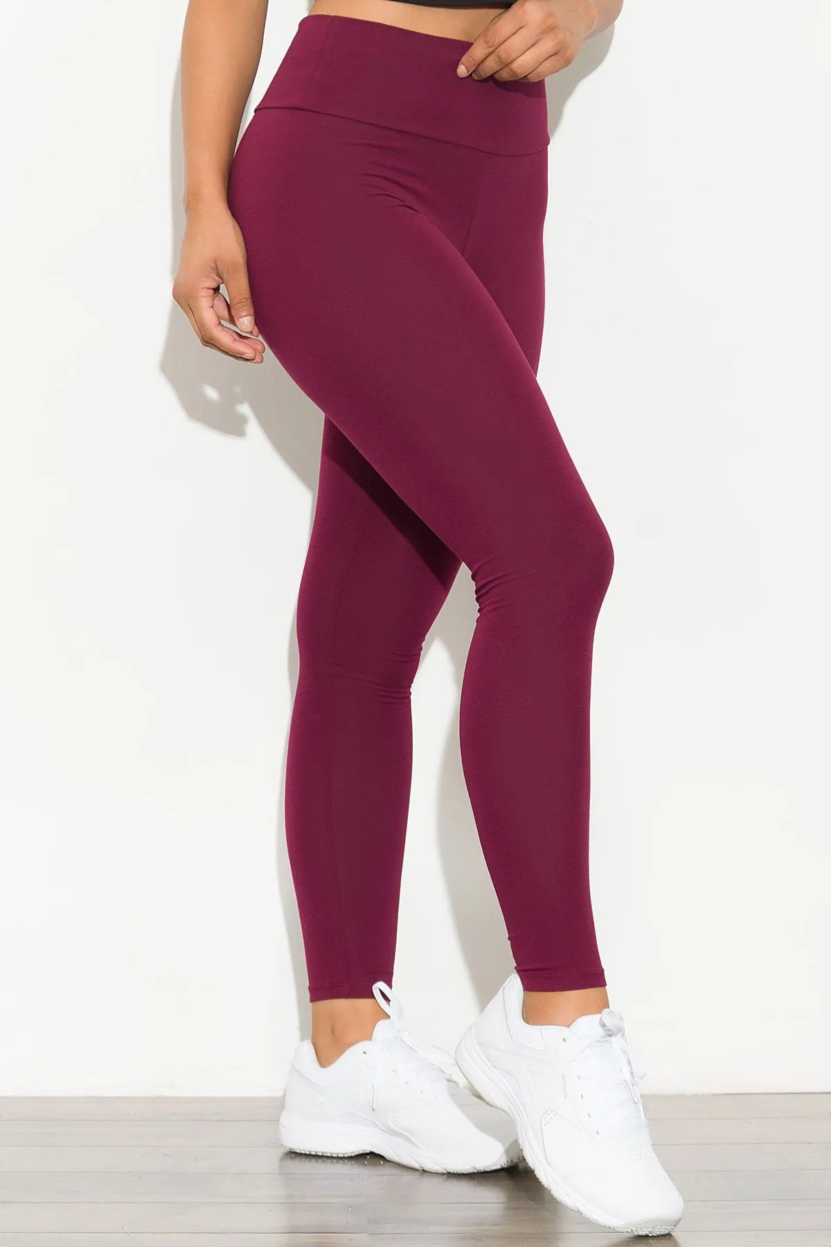 Zion Leggings Burgundy